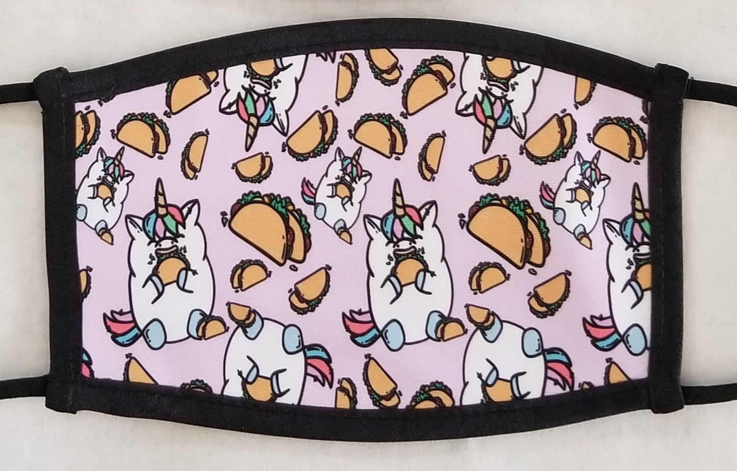 Adult Unicorns and Tacos Mask