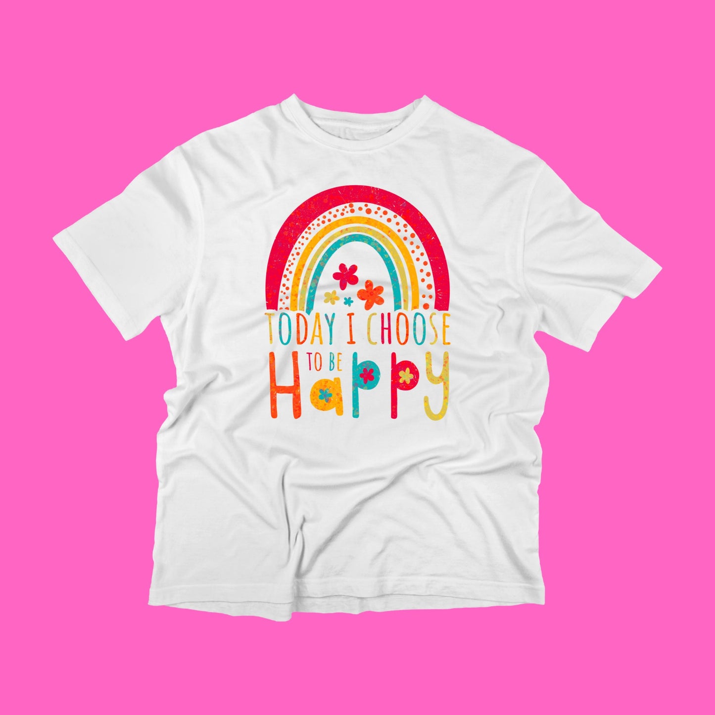 Adult "Today I choose happy" T-shirt