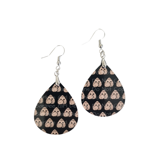 Adult Earrings with Cute lil Nutt Sack Design