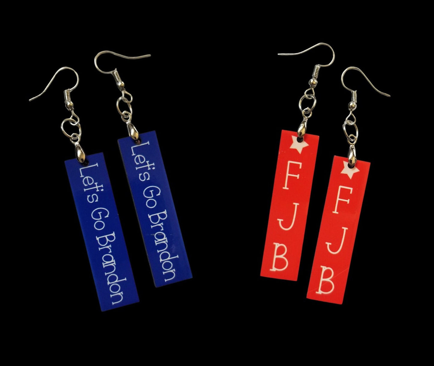 FJB Let's Go Brandon Earrings