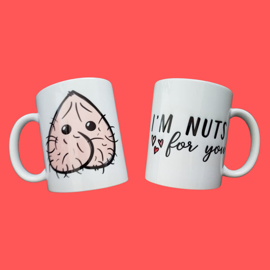 NSFW Coffe Mug "I'm nutts for you"