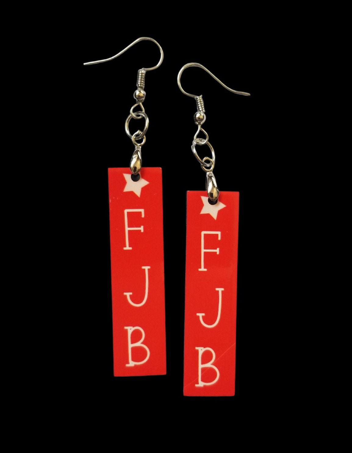 FJB Let's Go Brandon Earrings