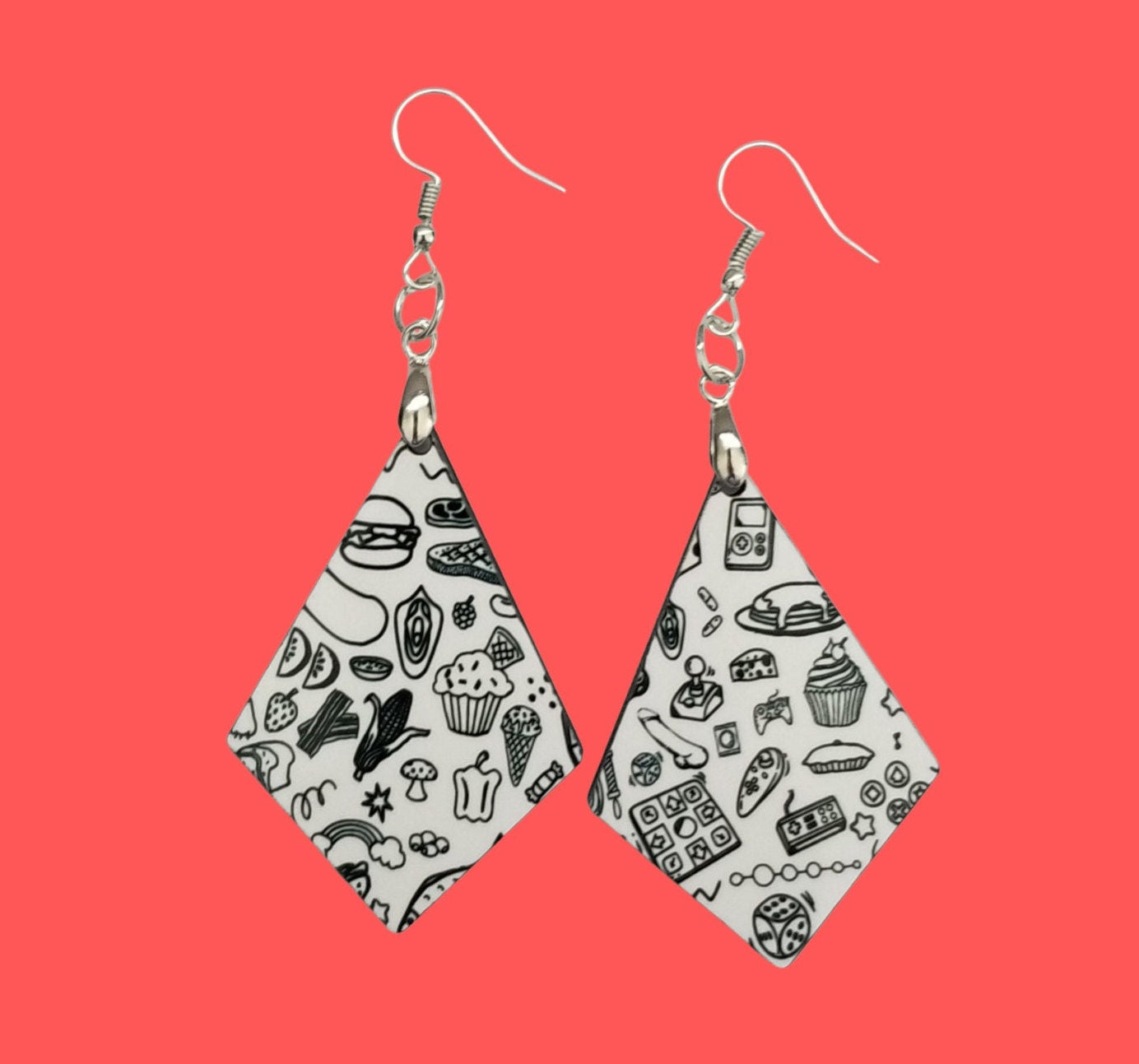 Secret Naughty Doodles Earrings