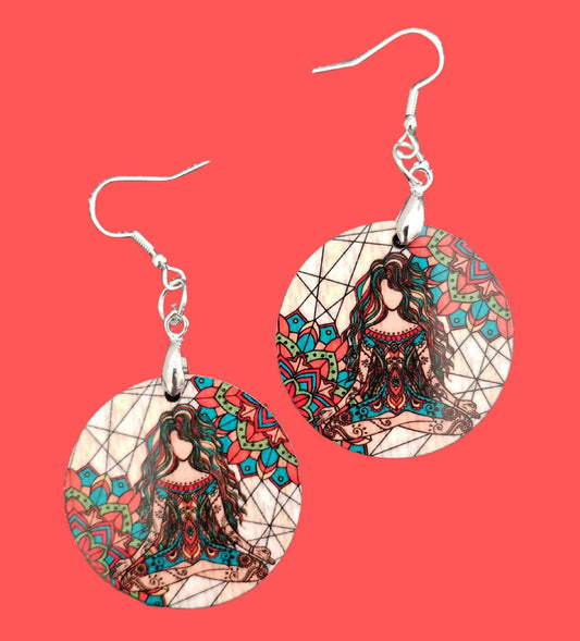 Adult Zen Girl Earrings