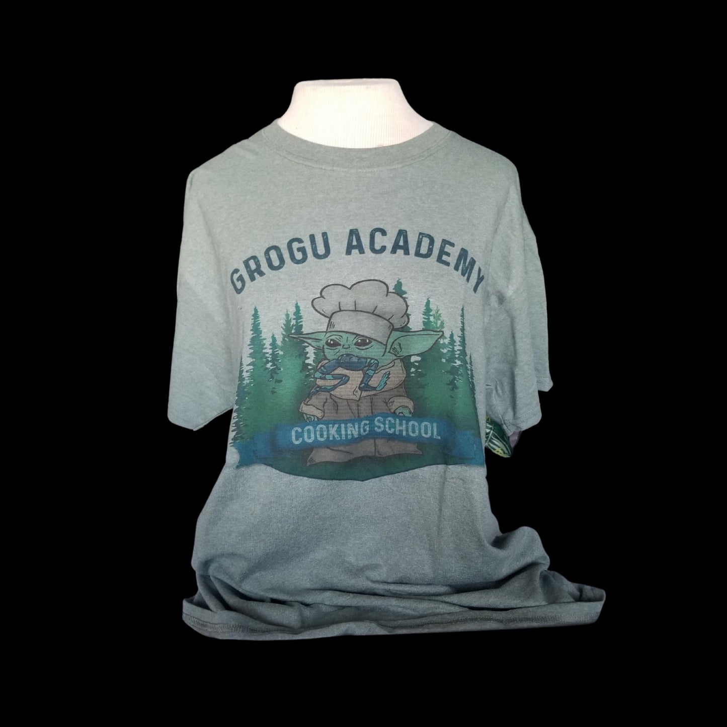 Adult T-Shirt Grogu Academy Cooking School