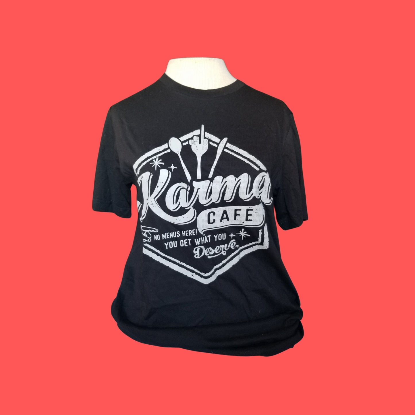 Adult T-Shirt Karma Cafe