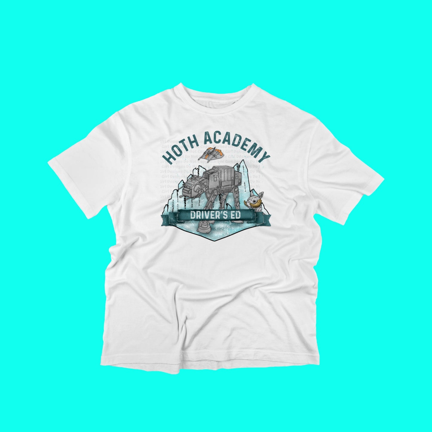 Adult T-Shirt "Hoth Academy Drivers Ed"