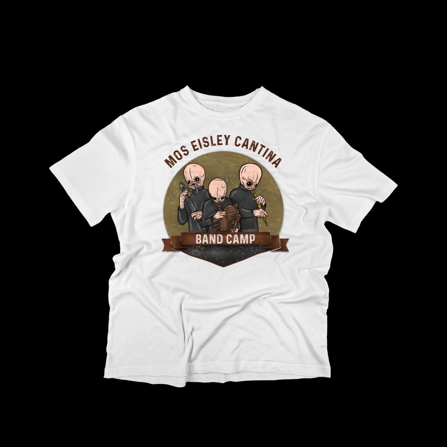 Adult T-Shirt "Mos Eisley Cantina Band Camp"